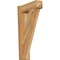 Ekena Millwork Traditional Rough Sawn Arts and Crafts Outlooker, Western Red Cedar, 6"W x 18"D x 30"H OUT06X18X30TRA03RWR - alternate 1